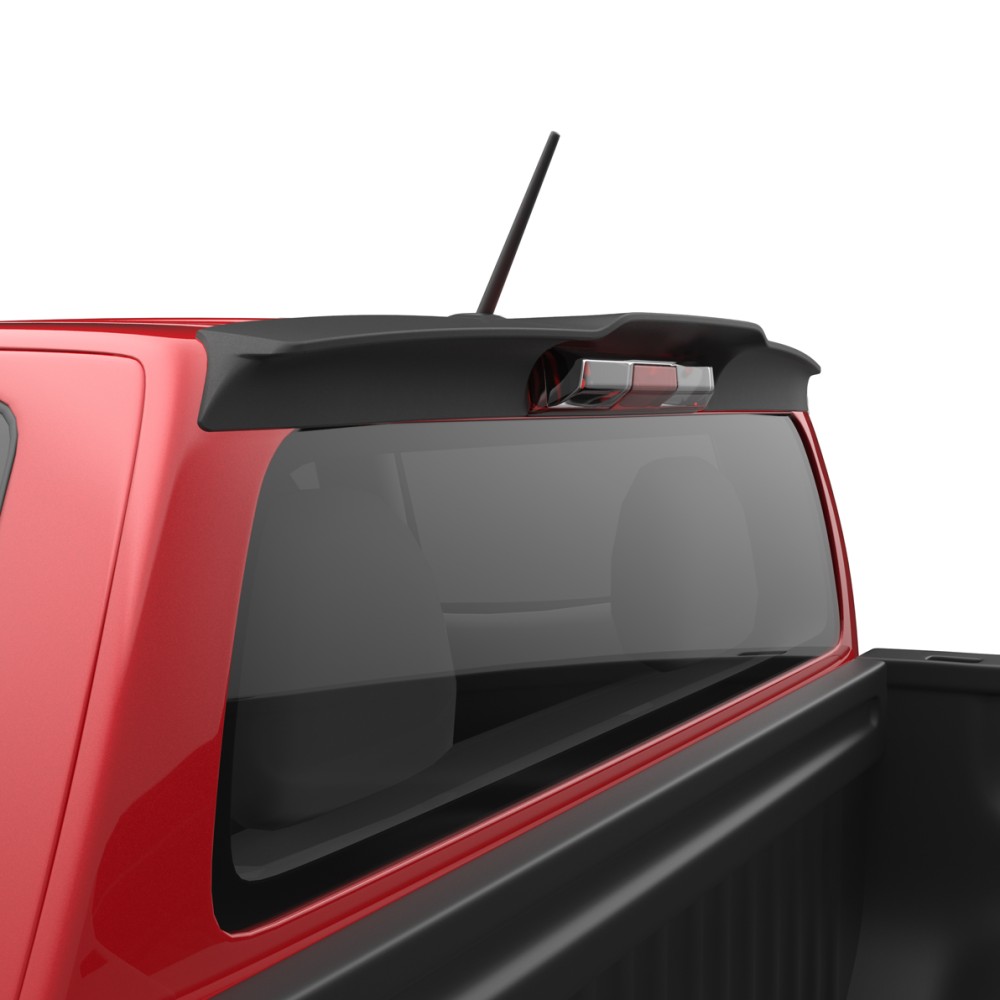 Spoilers : Chevrolet Colorado Crew Cab Matte Black Truck 