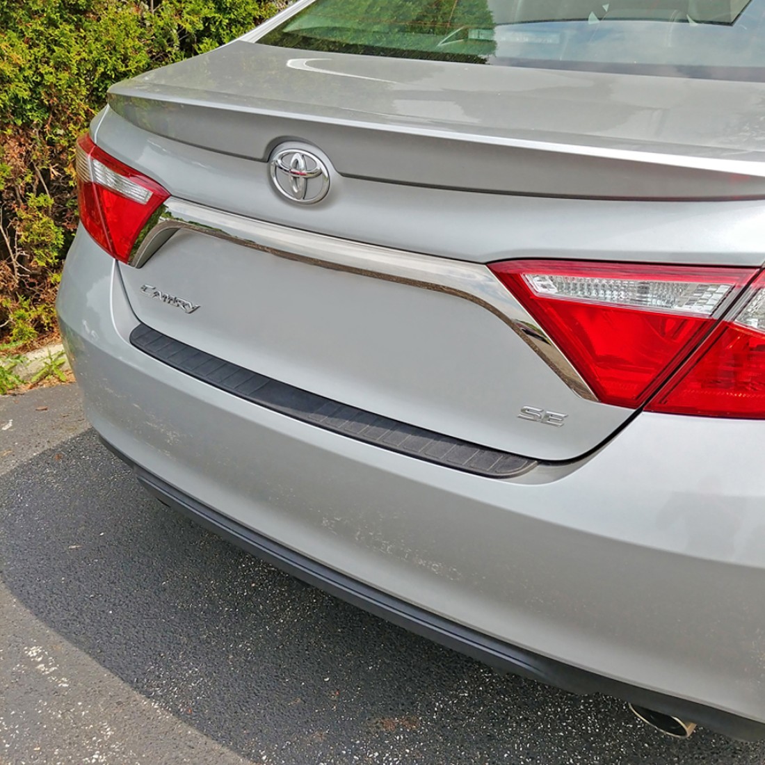 Bumper Protectors : Toyota Camry Rear Bumper Protector 2015 ...