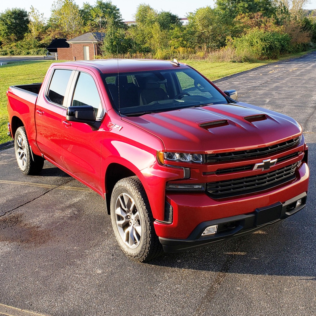 Hoods : Chevrolet Silverado 1500 Painted Functional Ram ...